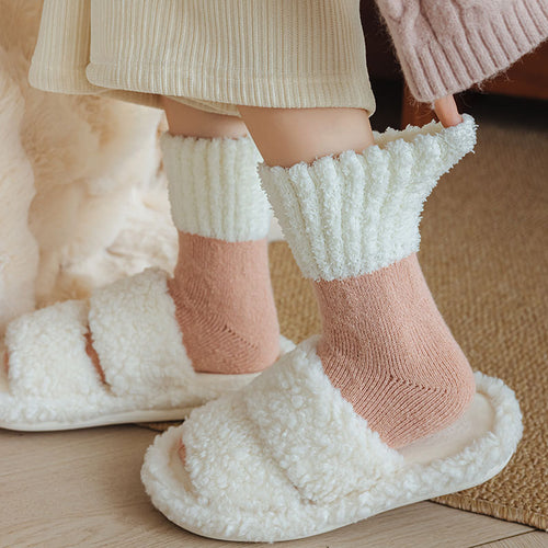 Women's Fleece-Lined Wool Blend Winter Socks